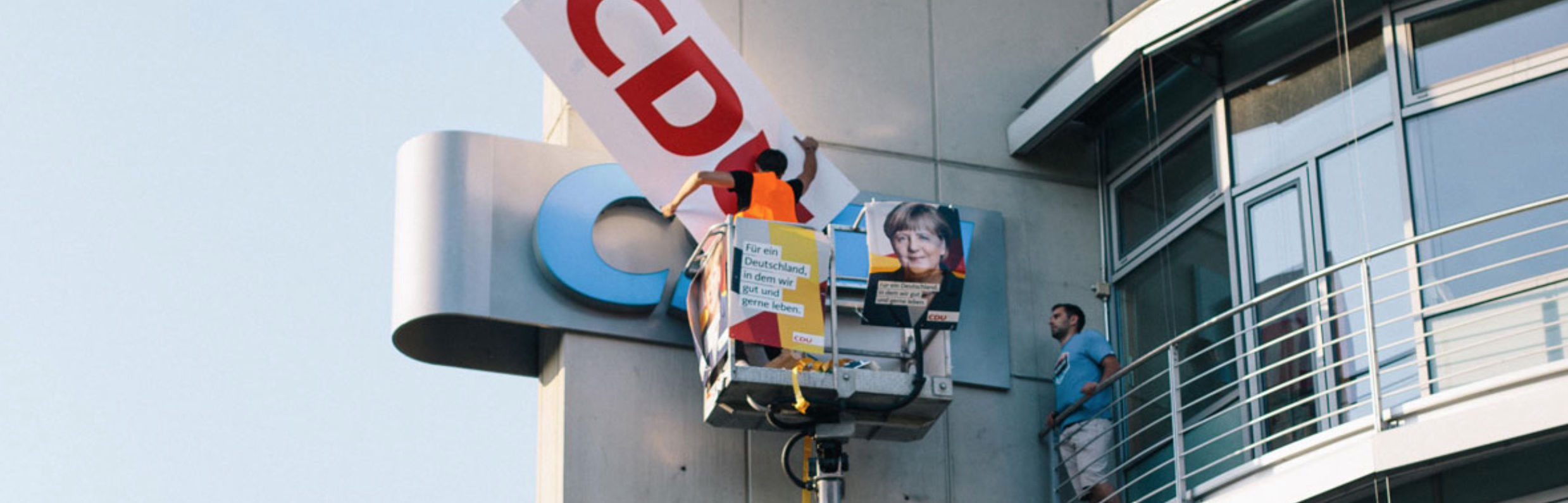 Aktionskunst: CDU Bayern